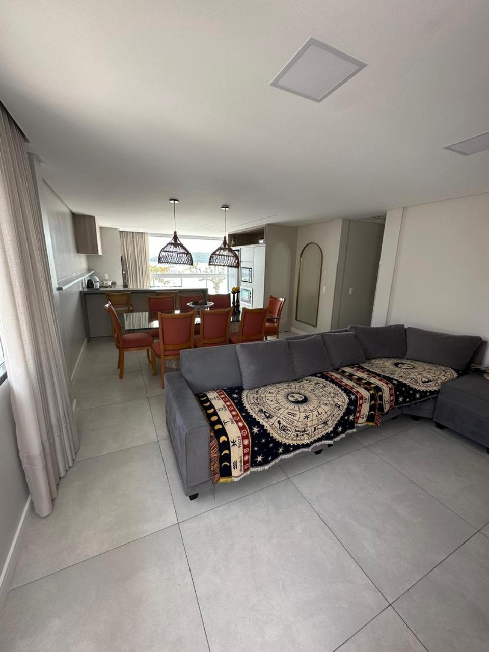 Apartamento Frente Mar Na Baia De Porto Belo Esterno foto